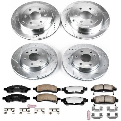 PowerStop Performance Brake Pads Rotors Kit K4466-36