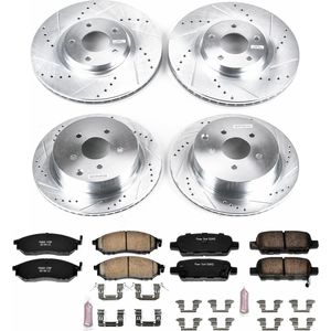 PowerStop Rotor Kit | 1992–1996 Toyota Camry (SC2564) main image 0