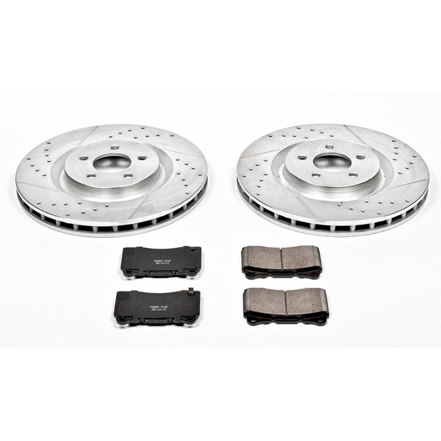 PowerStop Performance Brake Pads Rotors Kit K4547