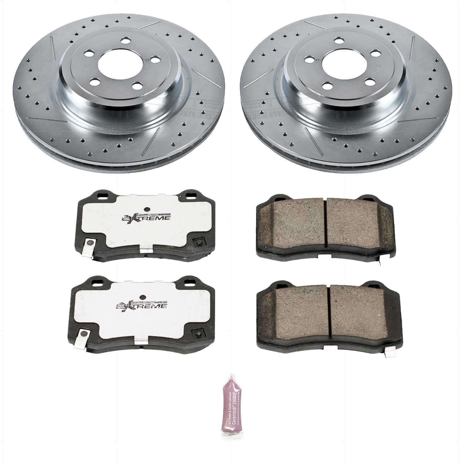 PowerStop Performance Brake Pads Rotors Kit K458326