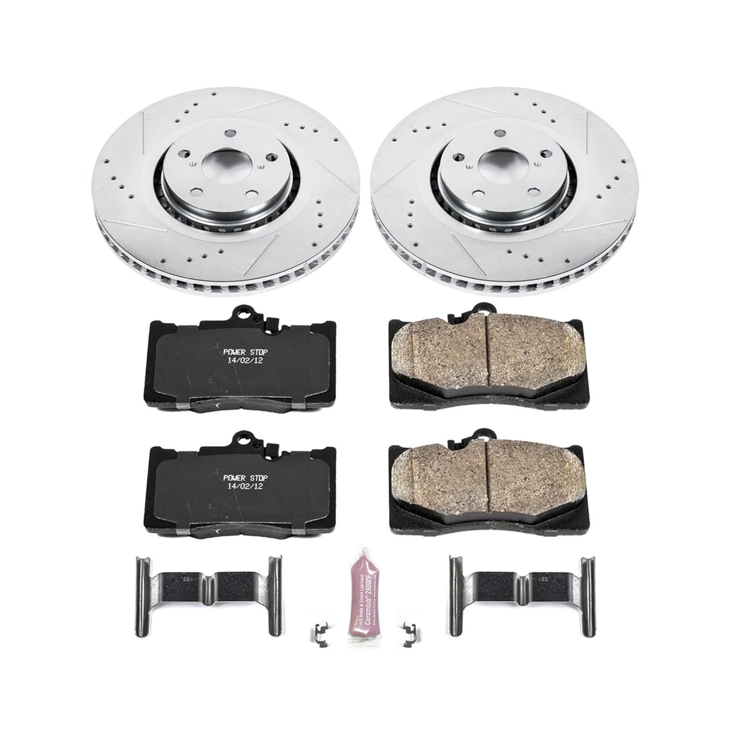 PowerStop Performance Brake Pads Rotors Kit K4633