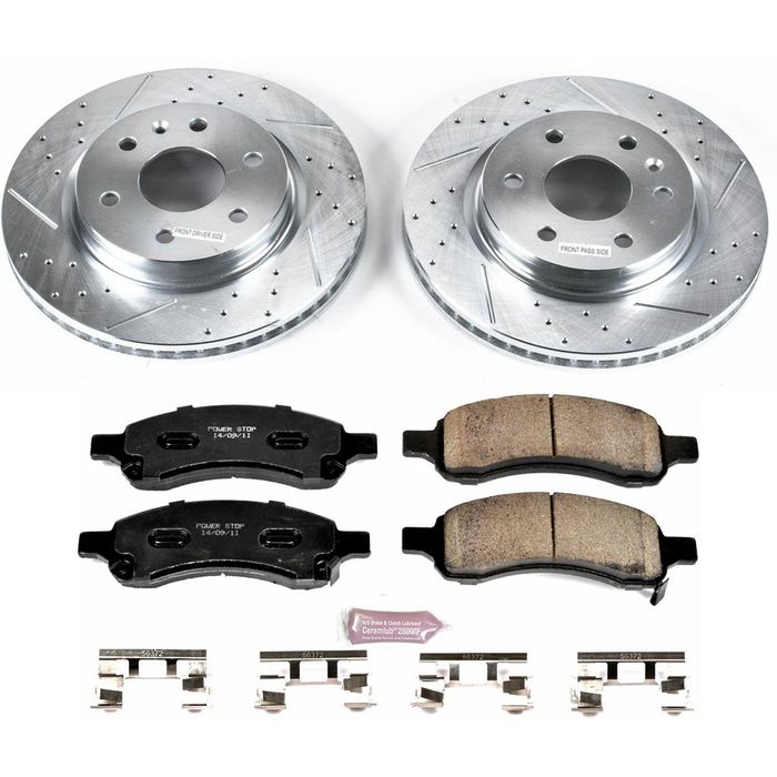 PowerStop Brake Kit | 2009–2010 Volkswagen Tiguan (KOE2757) main image 1