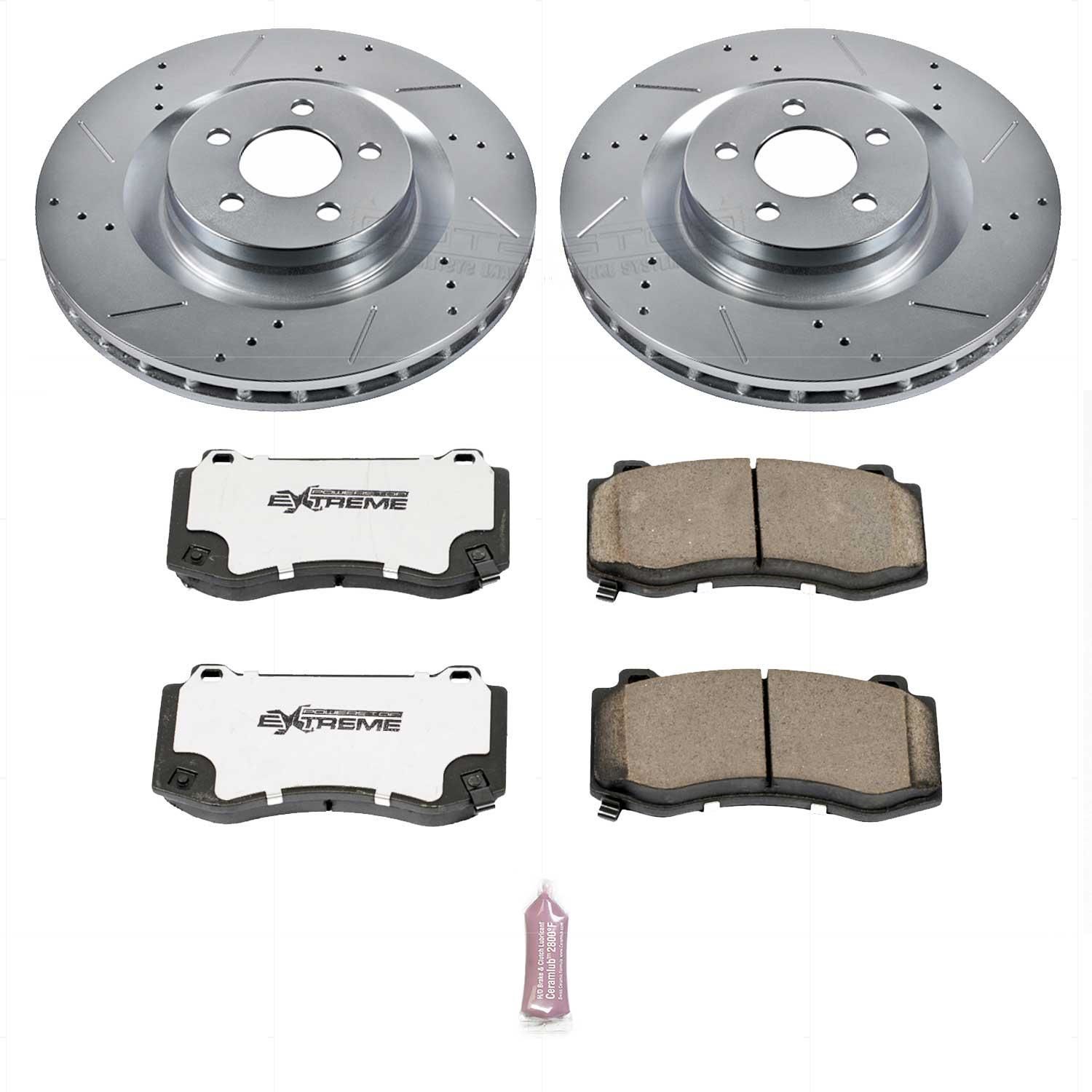 PowerStop Performance Brake Pads Rotors Kit K469526