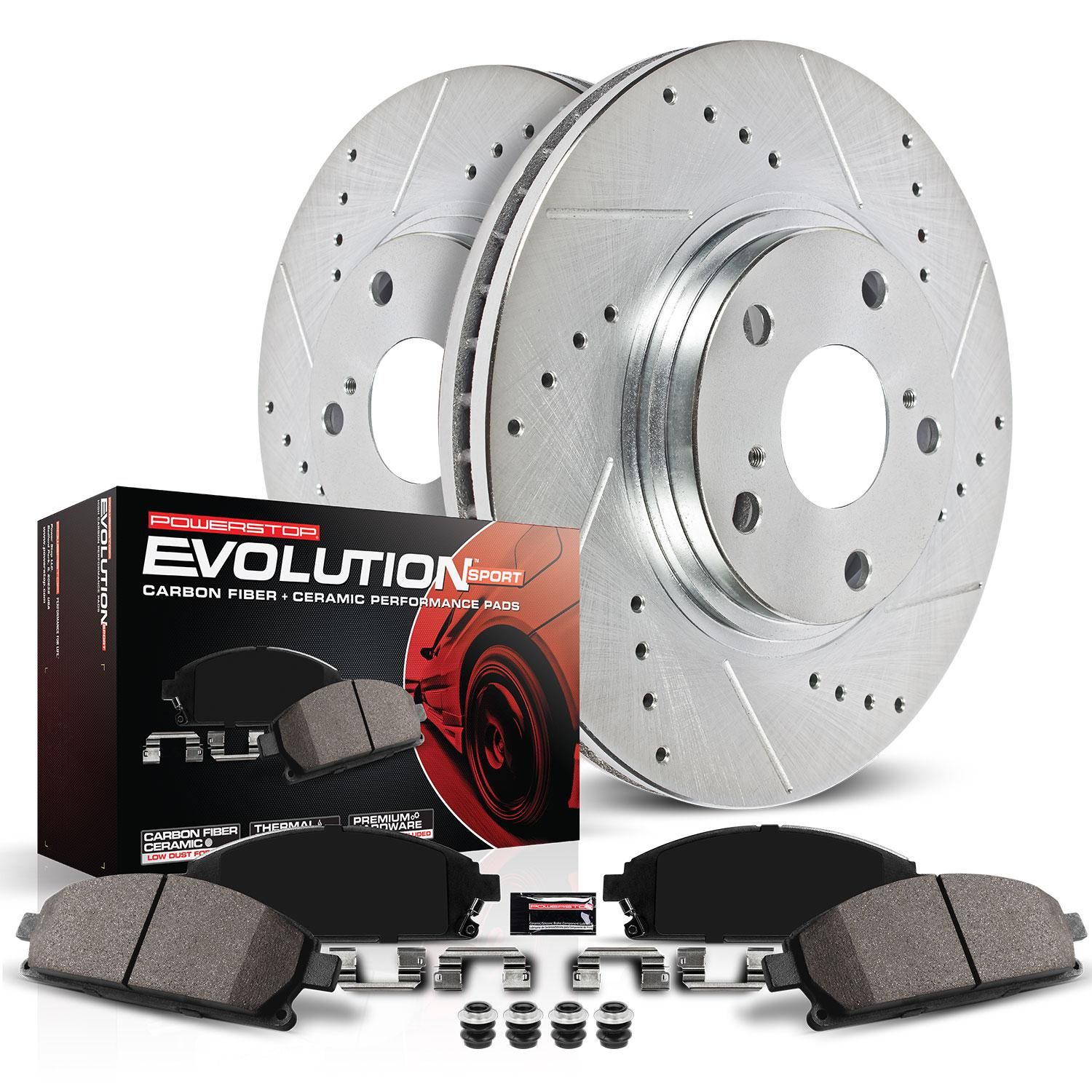 PowerStop Performance Brake Pads Rotors Kit K5204