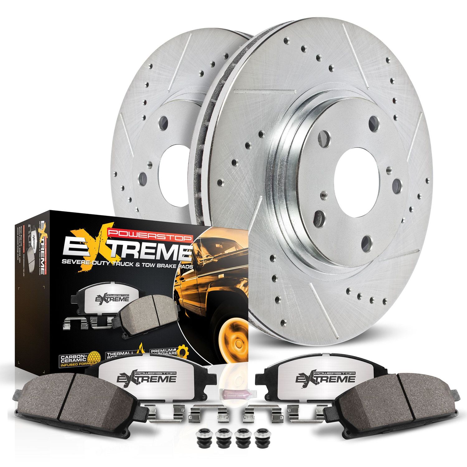 PowerStop Performance Brake Pads Rotors Kit K533736