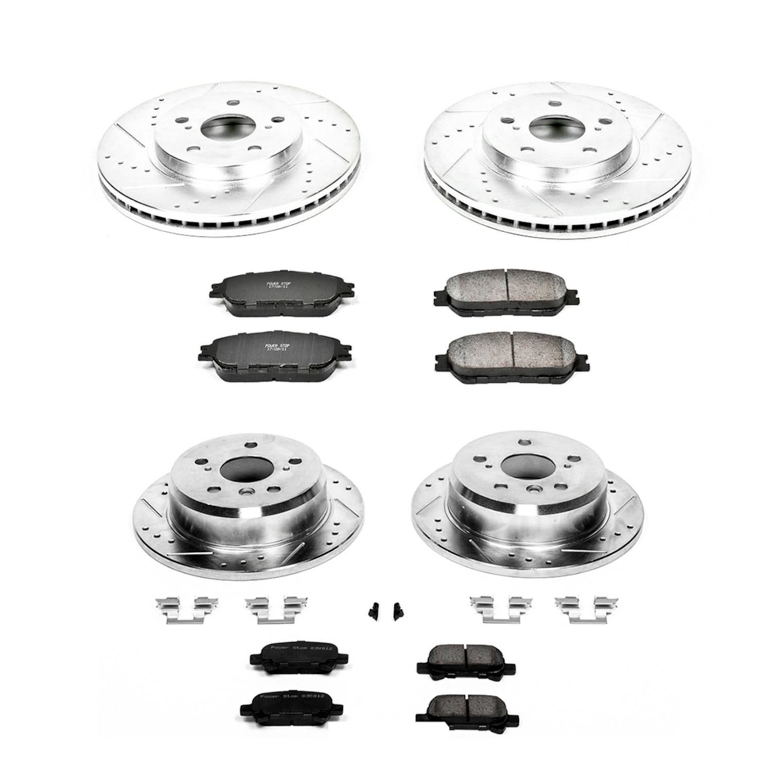 PowerStop Performance Brake Pads Rotors Kit K5482