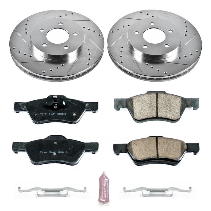 PowerStop Front Autospecialty Brake Kit | Audi A4/A5/A6/Q5 (17-22) (KOE7648) main image 0