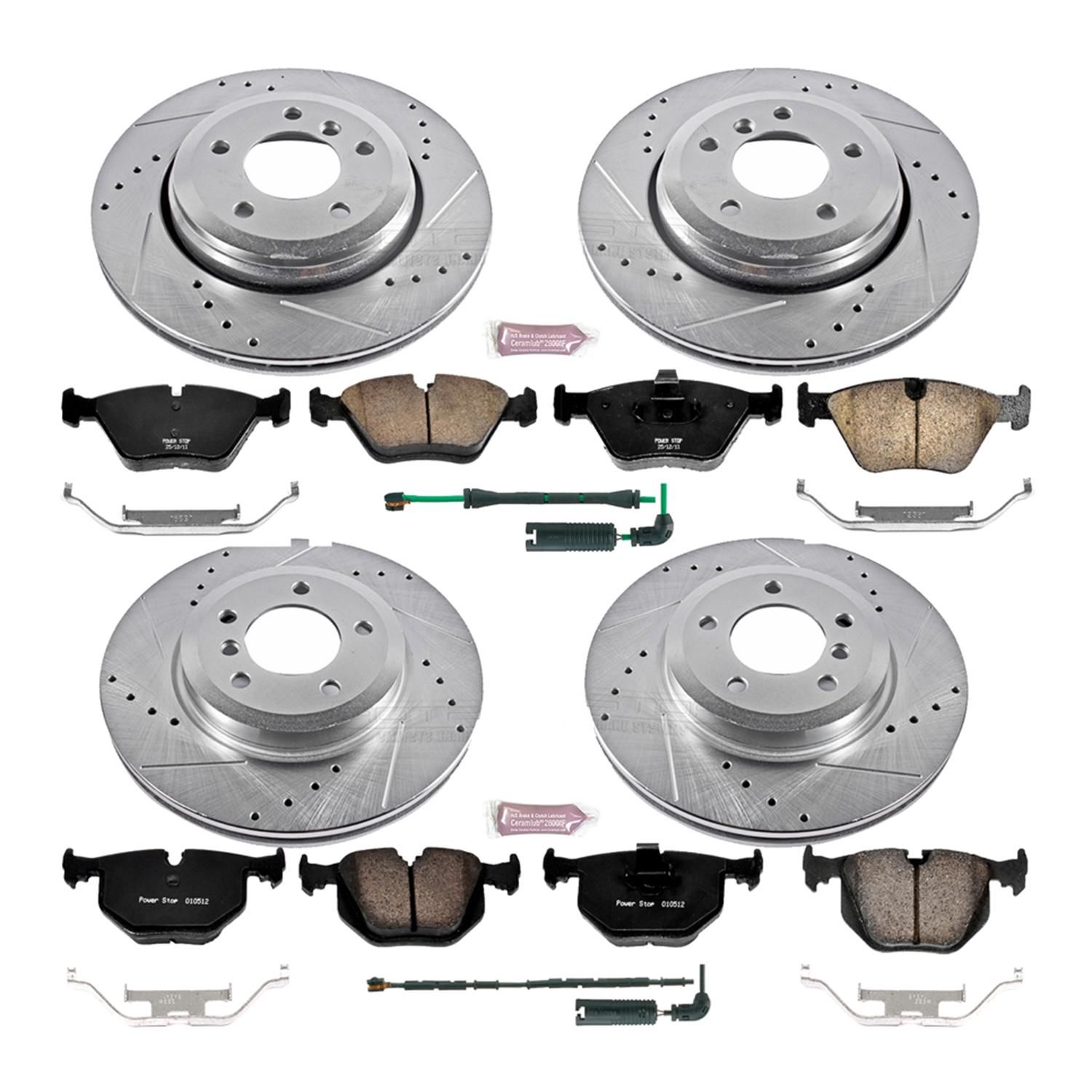 PowerStop Performance Brake Pads Rotors Kit K5728