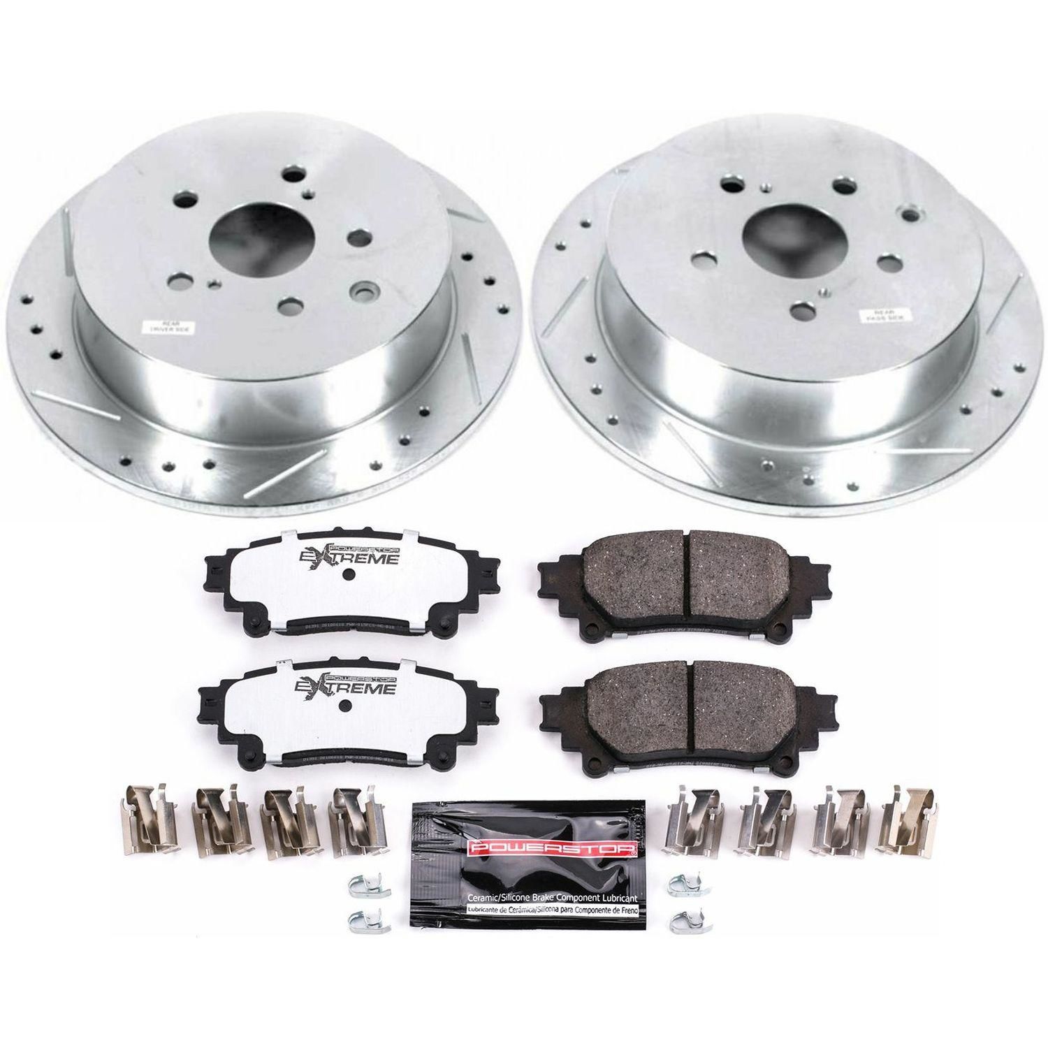 PowerStop Performance Brake Pads Rotors Kit K5864-36