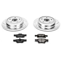 PowerStop Performance Brake Pads Rotors Kit K5950 for 2012 Jeep Grand Cherokee