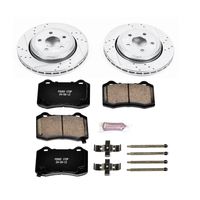 PowerStop Performance Brake Pads Rotors Kit K5956 for 2018 Jeep Grand Cherokee
