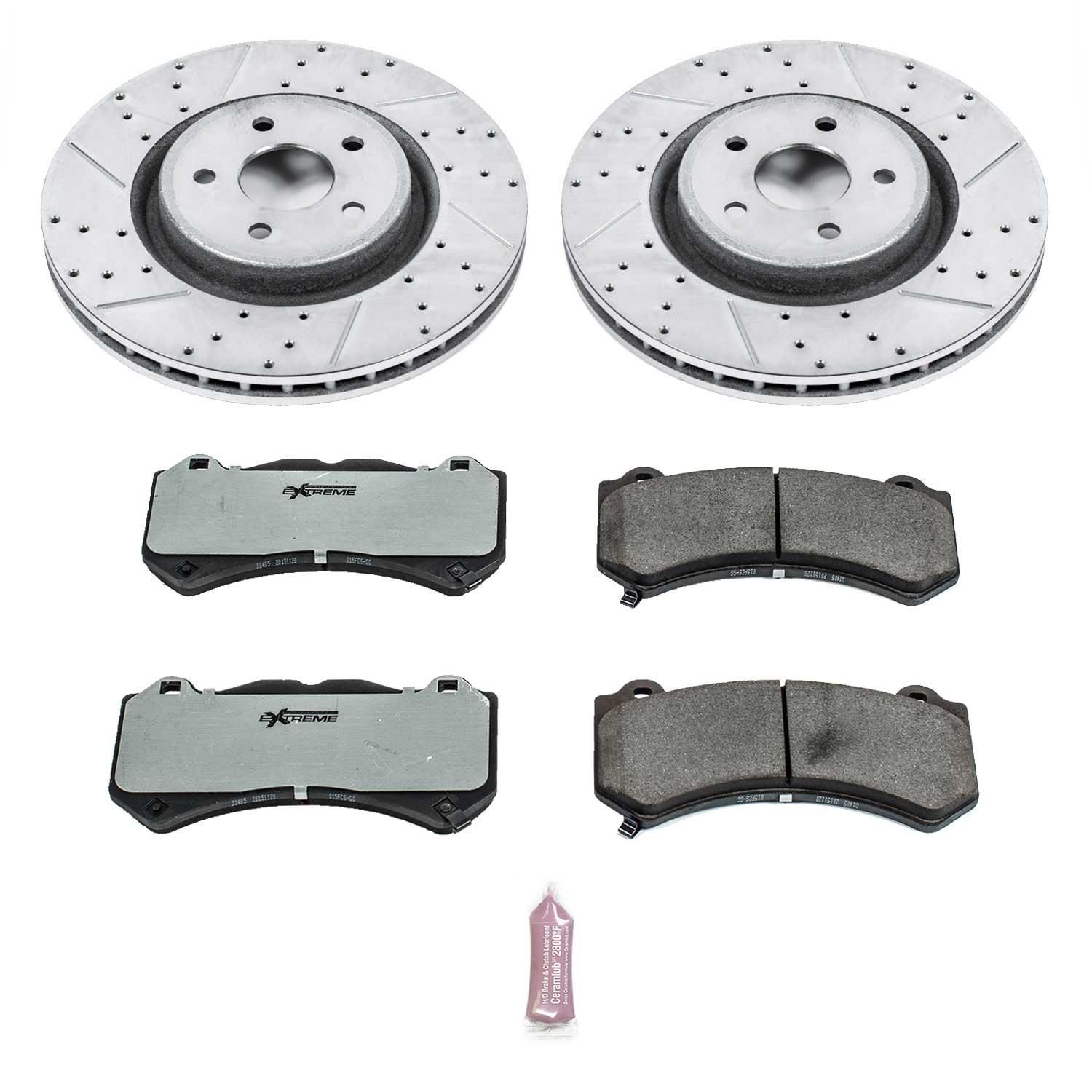 PowerStop Performance Brake Pads Rotors Kit K595726