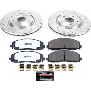 2012 Dodge Grand Caravan Performance Brake Pads / Rotors Kit