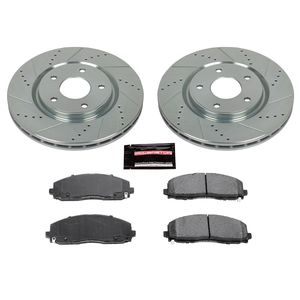 2012 Dodge Grand Caravan Performance Brake Pads / Rotors Kit