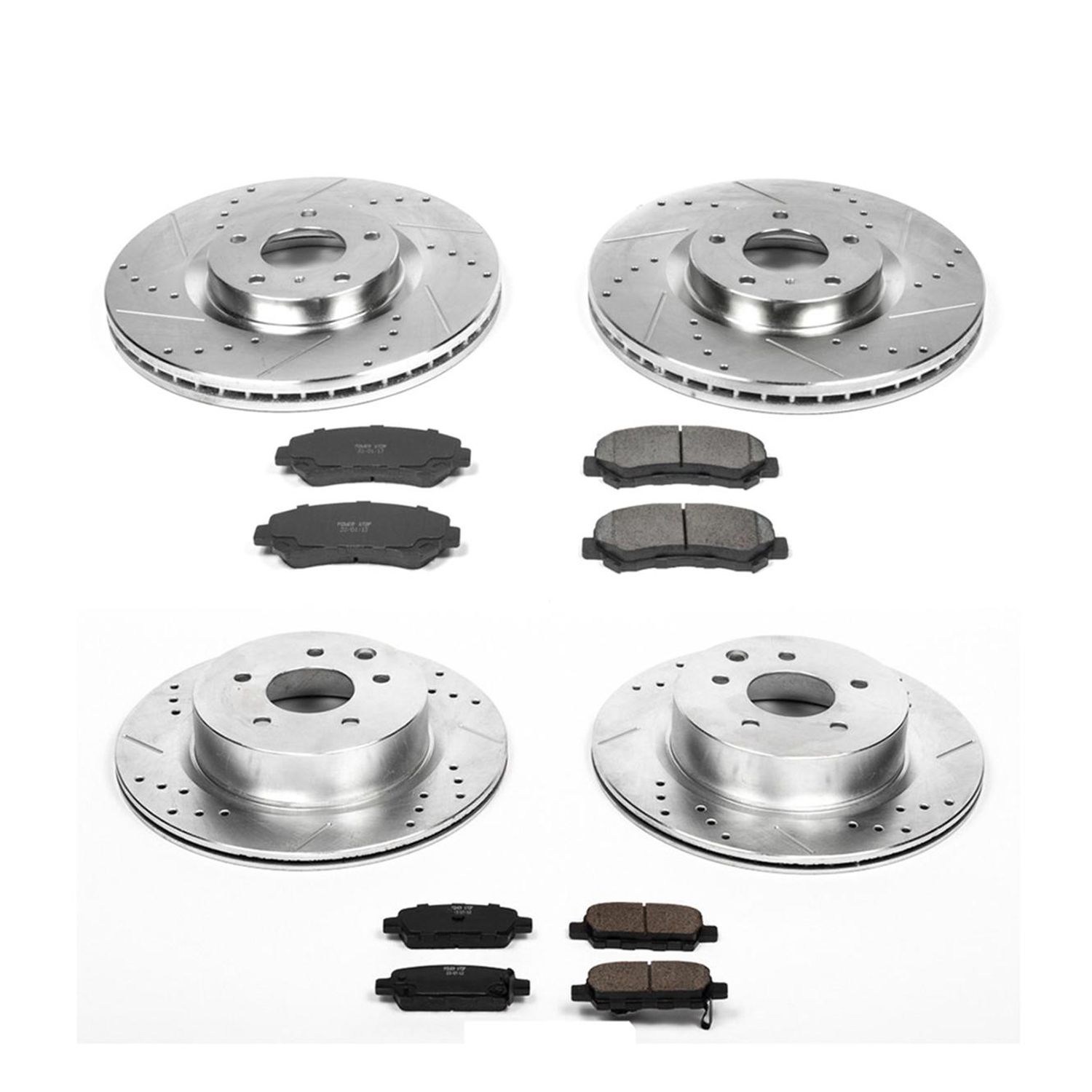 PowerStop Performance Brake Pads Rotors Kit K6075