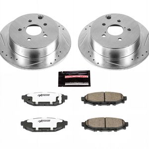 PowerStop Performance Brake Pads Rotors Kit K6107-26 for Subaru