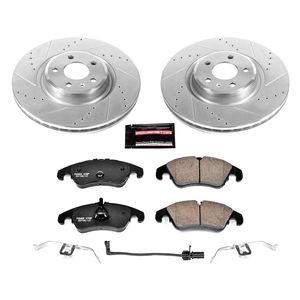 KP 140 6点セット PowerStop Camaro Z26 Street Warrior Brake Rotor and Pad Kit