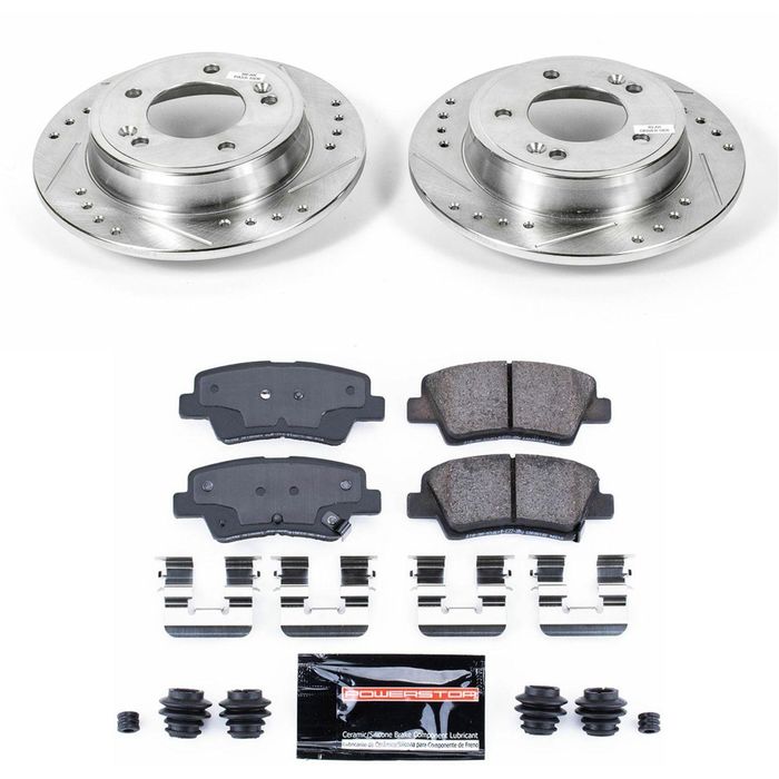 PowerStop Performance Brake Pads Rotors Kit K6502