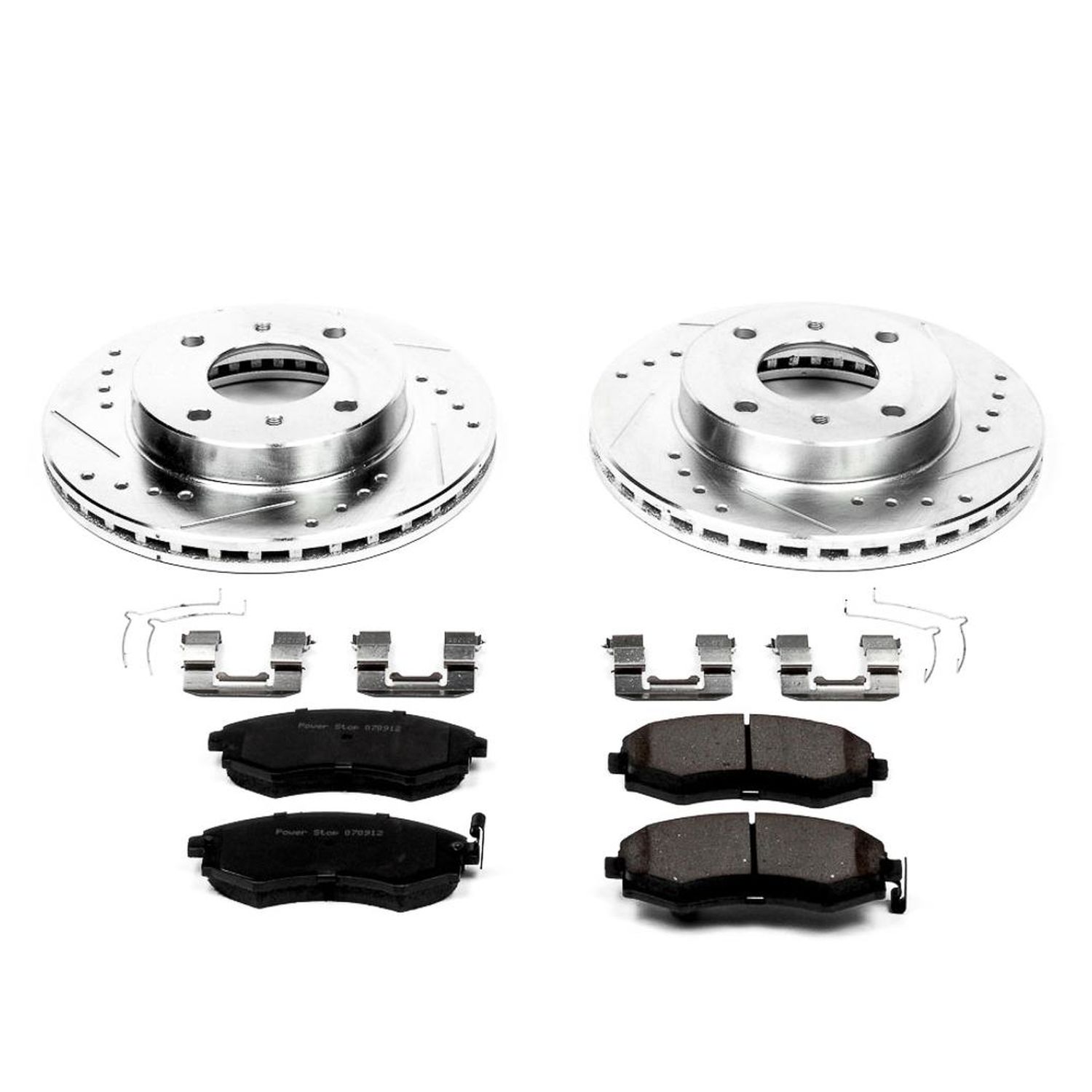 PowerStop Performance Brake Pads Rotors Kit K656
