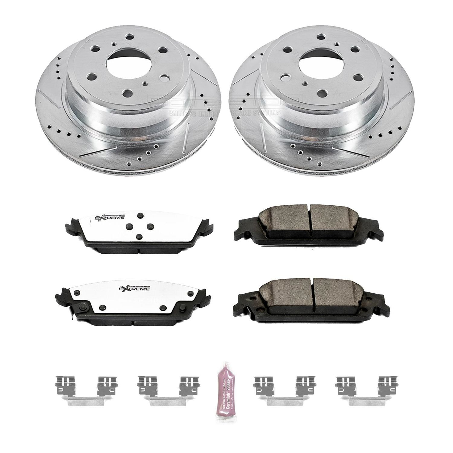 Power Stop Performance Brake Pads Rotors Kit K6562-36