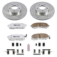 PowerStop Performance Brake Pads Rotors Kit K660-26 for 1999 Nissan/Datsun Maxima