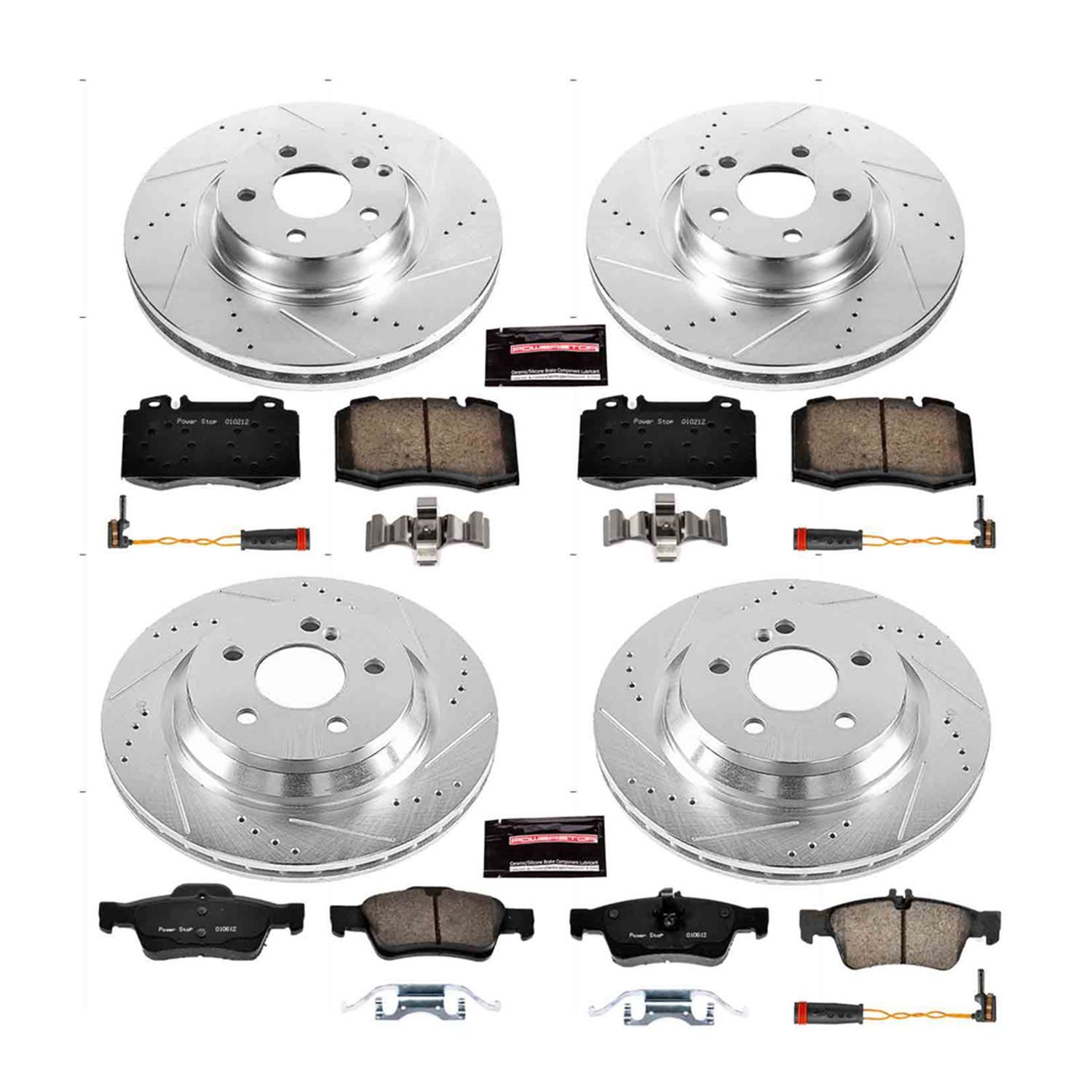 PowerStop Performance Brake Pads Rotors Kit K6751