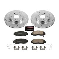 PowerStop Performance Brake Pads Rotors Kit K6766 for Honda Civic