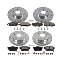 Honda Civic Performance Brake Pads / Rotors Kit - Best Performance ...