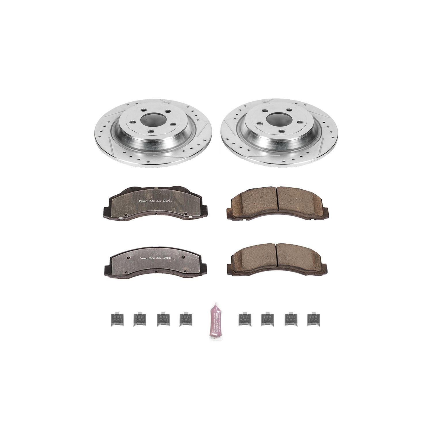 PowerStop Performance Brake Pads Rotors Kit K6814-36