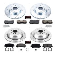 PowerStop Performance Brake Pads Rotors Kit K7228 for GMC Canyon