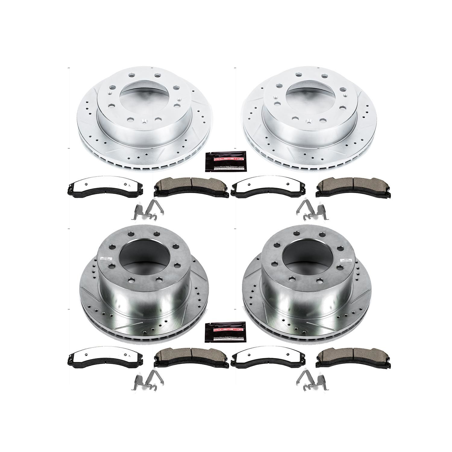 PowerStop Performance Brake Pads Rotors Kit K7384-36