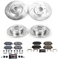 PowerStop Performance Brake Pads Rotors Kit K7583 for Hyundai Veloster