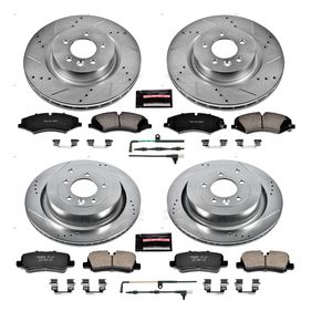 PowerStop Disc Brake Kit K7599 for Land Rover LR4