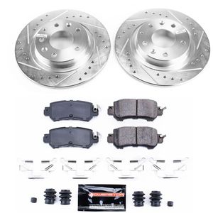PowerSport Bremsen Kit Für Mazda CX-3 2016–2018 – Keramik-Bremsbeläge & Gebohrte Scheiben