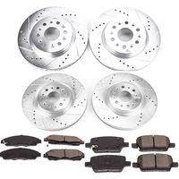 PowerStop Performance Brake Pads Rotors Kit K7909 for Buick Enclave