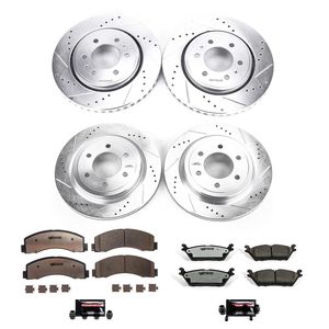 PowerStop Performance Brake Pads Rotors Kit K8026-36 PowerStop Performance Brake Pads Rotors Kit K8026-36