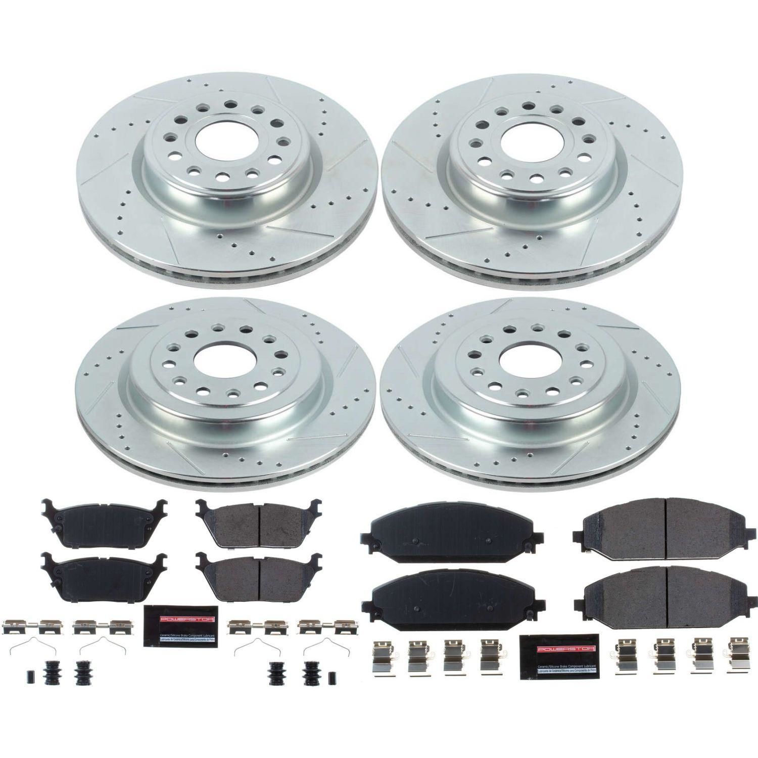 PowerStop Performance Brake Pads Rotors Kit K8182