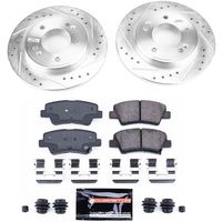 PowerStop Performance Brake Pads Rotors Kit K8331 for 2021 Hyundai Veloster