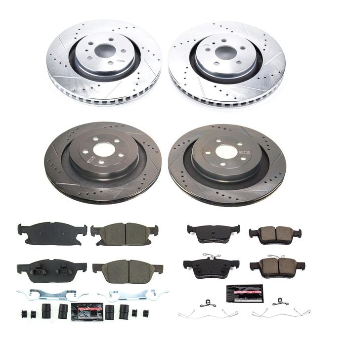 PowerStop Brake Kit | 2015–2018 Subaru Legacy (KOE7356)