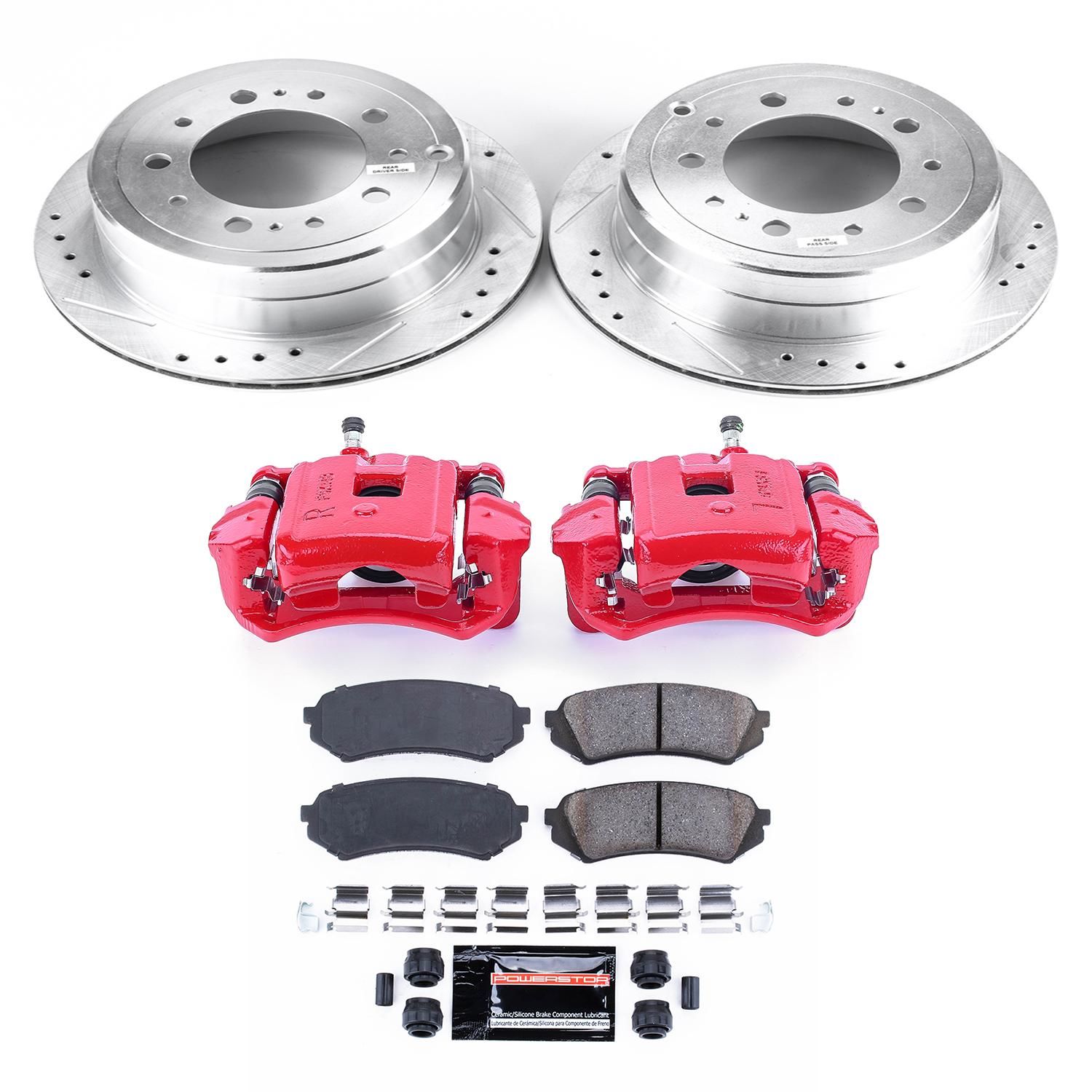 PowerStop Performance Brake Pads Rotors Kit KC1134