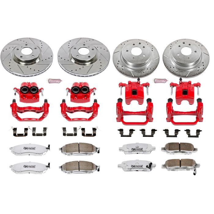 PowerStop Performance Brake Pads Rotors Kit KC114-26