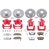 PowerStop Performance Brake Pads Rotors Kit KC1240A-26 for 2001 Honda Accord