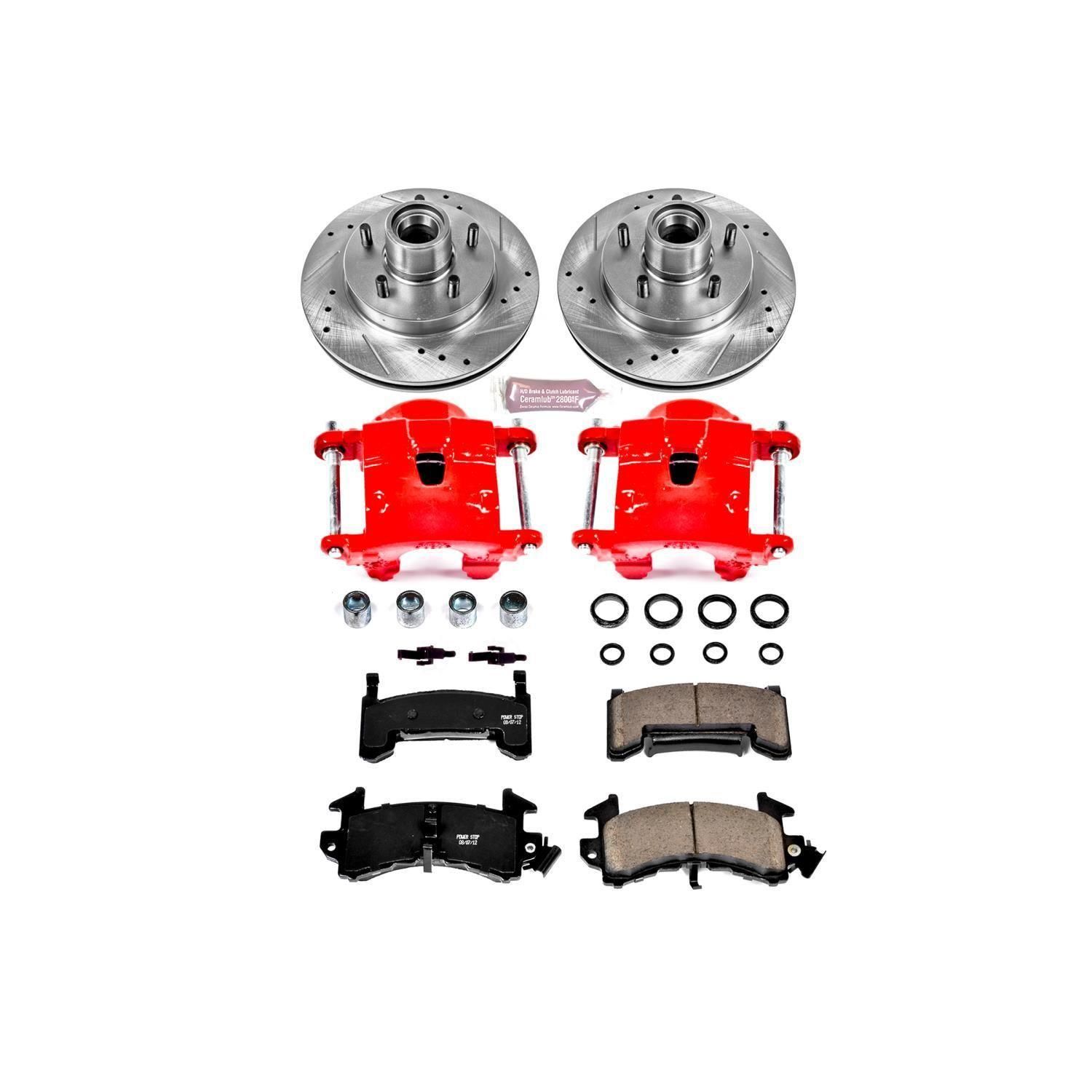 PowerStop Performance Brake Pads Rotors Kit KC1482