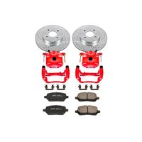 PowerStop Performance Brake Pads Rotors Kit KC1604 for Saturn Ion