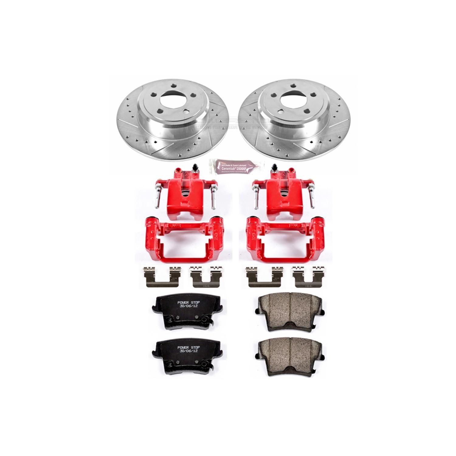 PowerStop Performance Brake Pads Rotors Kit KC1719