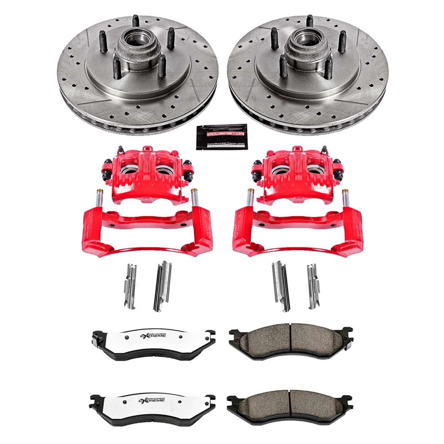 PowerStop Performance Brake Pads Rotors Kit KC191636