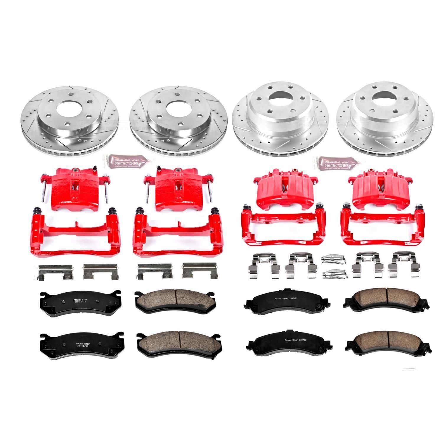 PowerStop Performance Brake Pads Rotors Kit KC2015