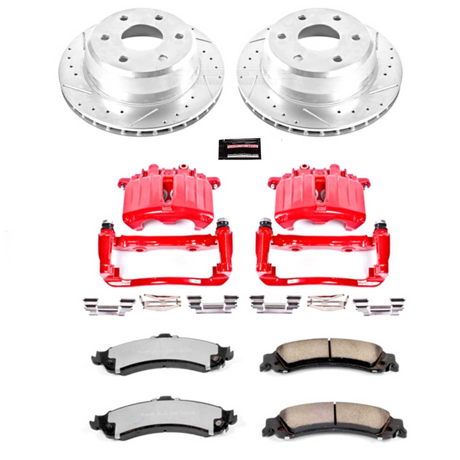 PowerStop Performance Brake Pads Rotors Kit KC204636
