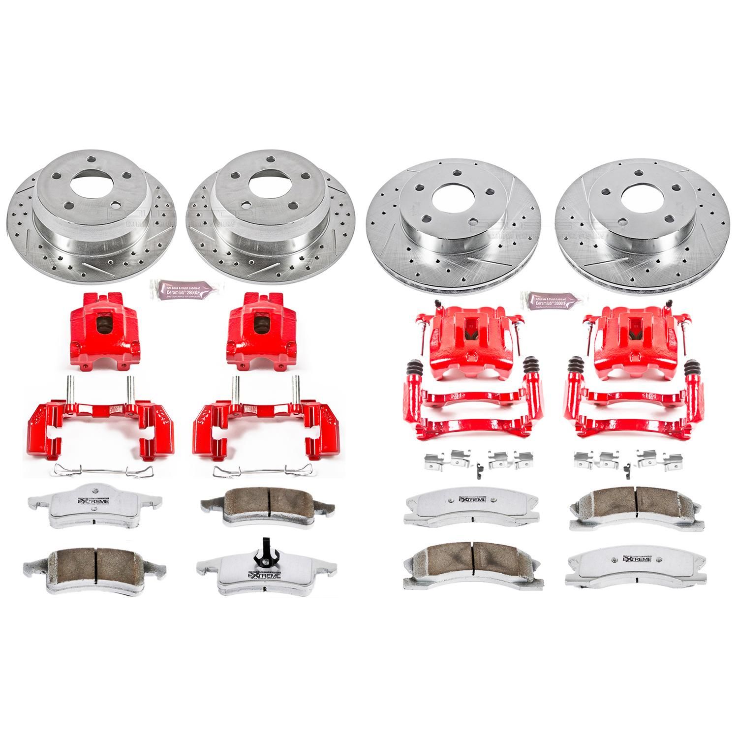 PowerStop Performance Brake Pads Rotors Kit KC215026