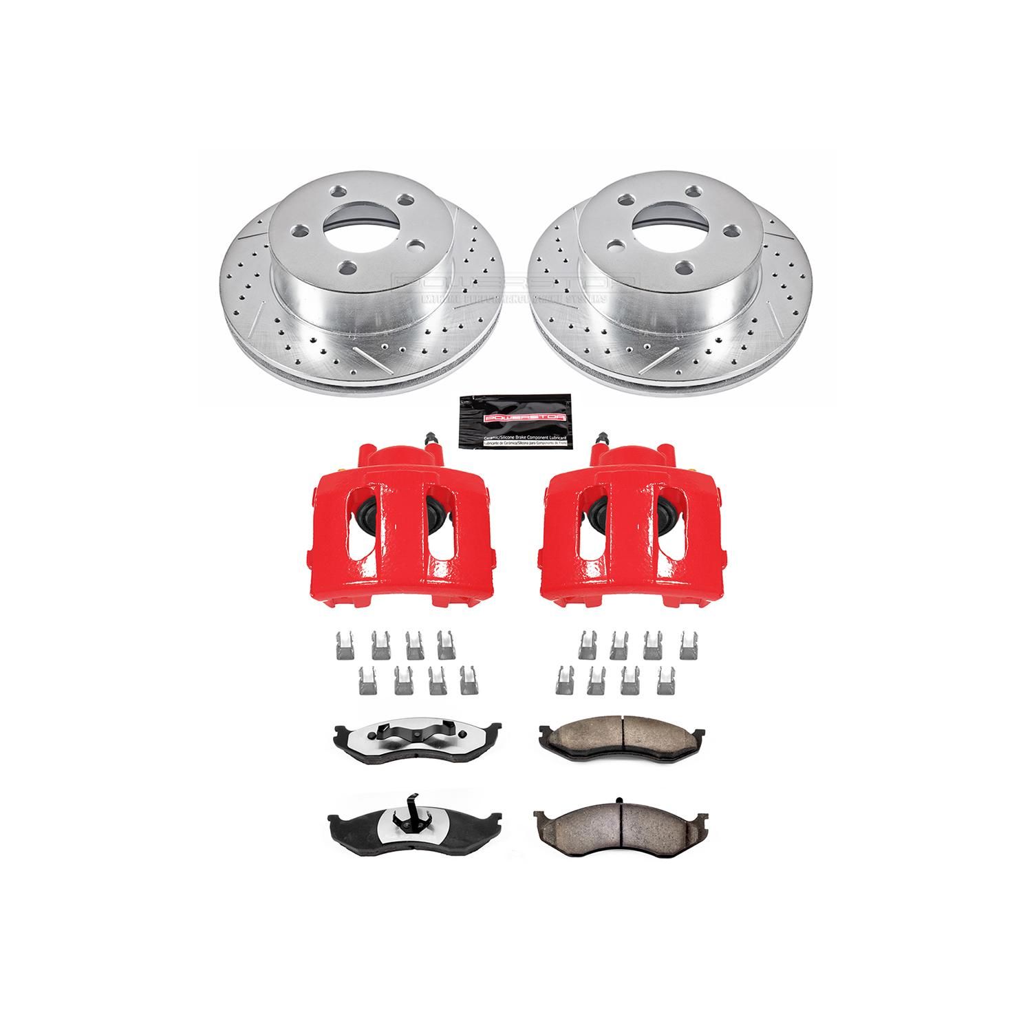 PowerStop Performance Brake Pads Rotors Kit KC215236